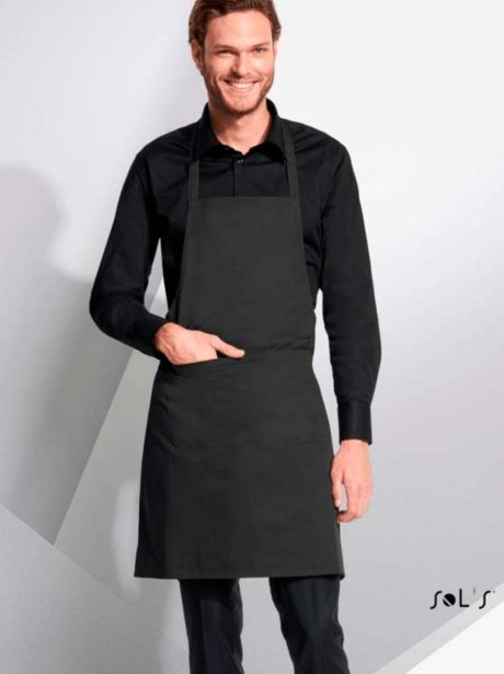 Sol's Gramercy Long Apron With Pocket