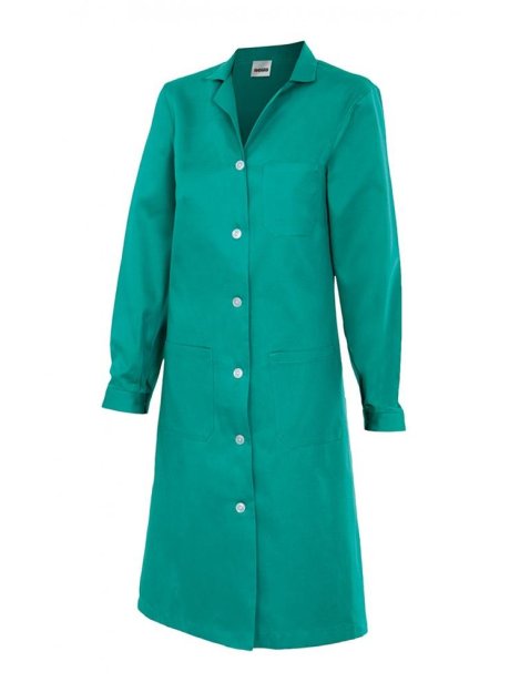 Velilla Women's Long Sleeve Lab Coat