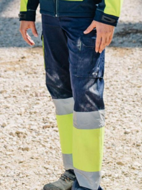 Velilla High Visibility Two-Color Multipocket Pants