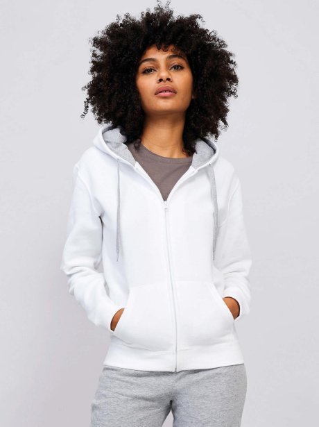 Sol's Soul Women's Contrasted Jacket With Hood (50/50)