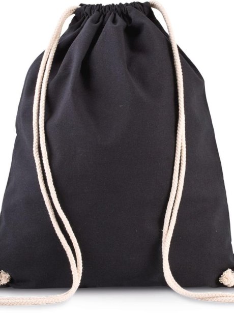 Kimood Organic cotton backpack with drawstring
