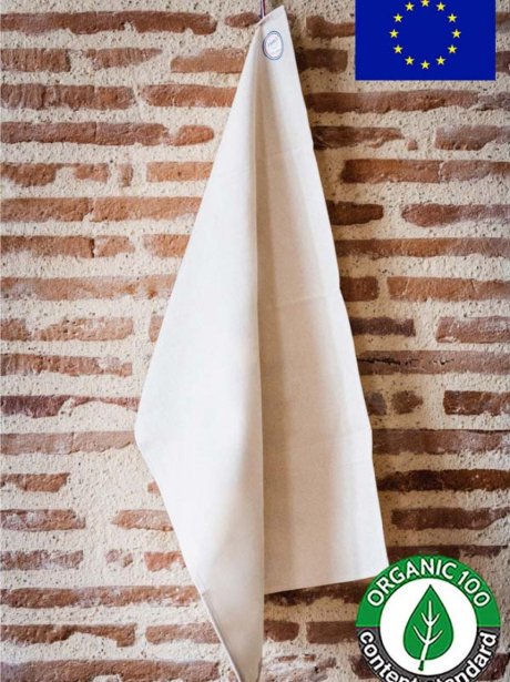 Kariban Organic Kitchen Towel Made in France