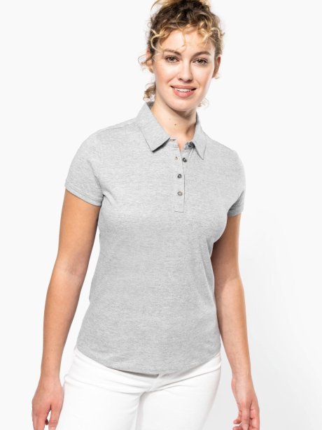 Kariban Ladies' short sleeved jersey Polo Shirt (180g)