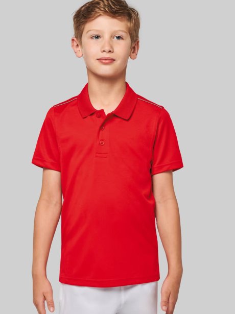 Proact Kids Short Sleeve Polo Shirt (155g)