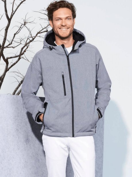 Sol's Replay Men's Hooded Softshell