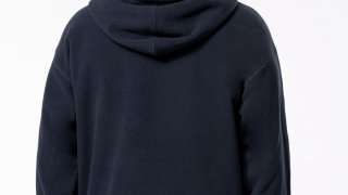 Sweatshirt com Capuz Oversize em Polar Reciclado 