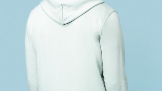 Sweatshirt com Fecho e Capuz Orgânica Kariban (85/15)