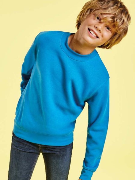 Sweatshirt sem Capuz de Criança Roly Classica (50/50)