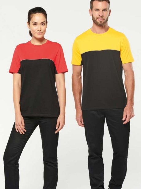 T-Shirt Bicolor Eco-Responsável WK