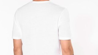 T-Shirt Bio com Decote sem Costuras Kariban (110g)
