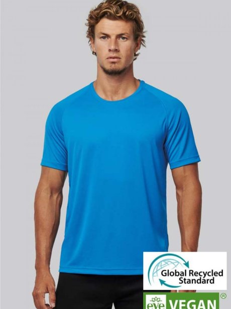 T-Shirt de Desporto em Poliéster Reciclado Proact