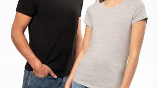 T-Shirt de Senhora com Elastano Kariban (160g)