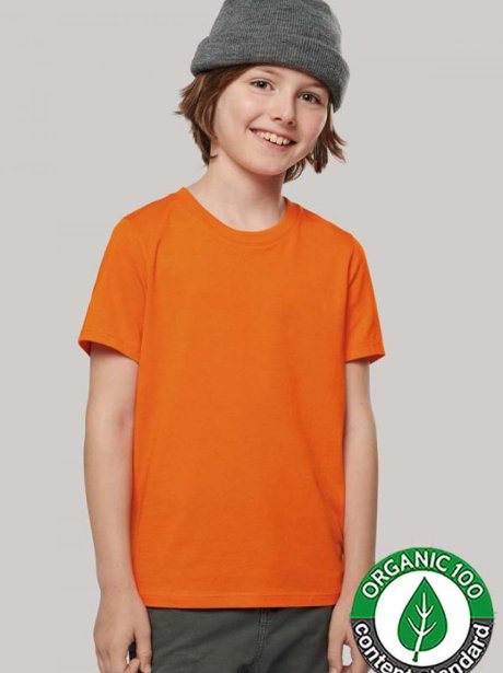 T-Shirt Orgânica de Criança Kariban (145g)