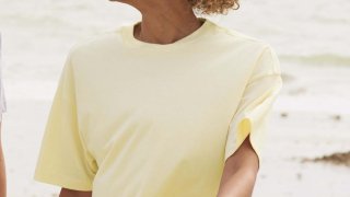 T-Shirt Orgânica Oversize de Senhora Sol's Boxy (180g)