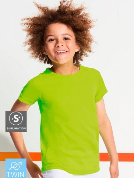 T-Shirt Técnica de Criança Sol's Sporty